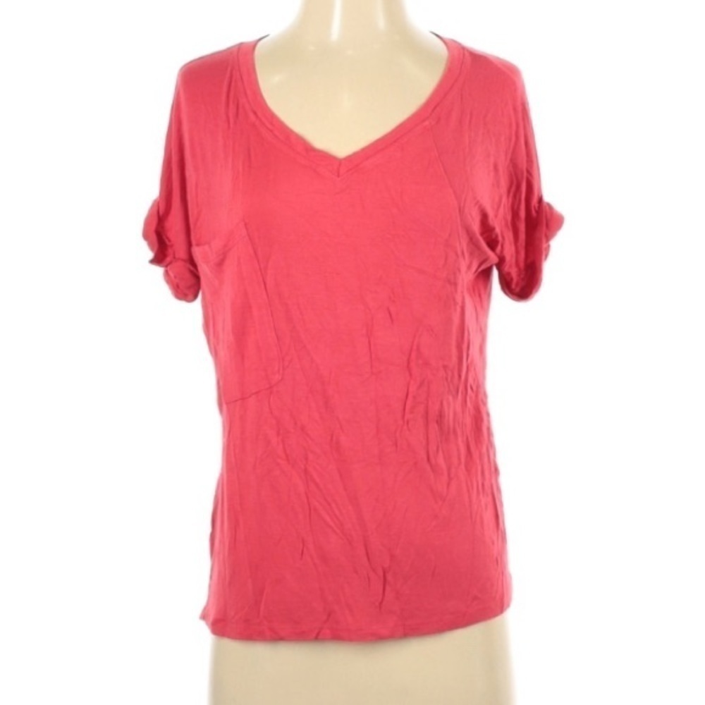 Kim & Cami small Wild salmon short sleeve T-shirt women’s casual essential tee